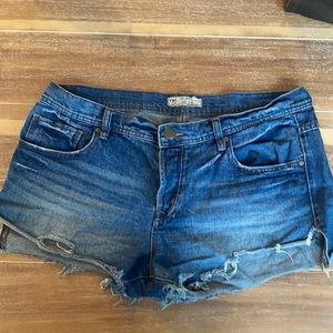 Free People Denim Shorts